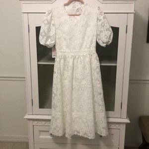 Rachel Parcell white lace dress